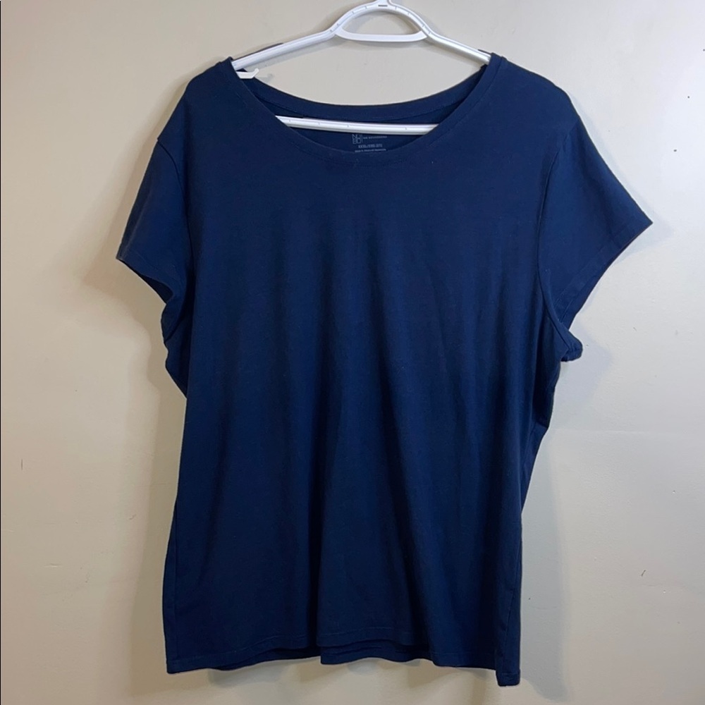 No Boundaries Blue Relaxed Fit Tee size XXXL (21) #174